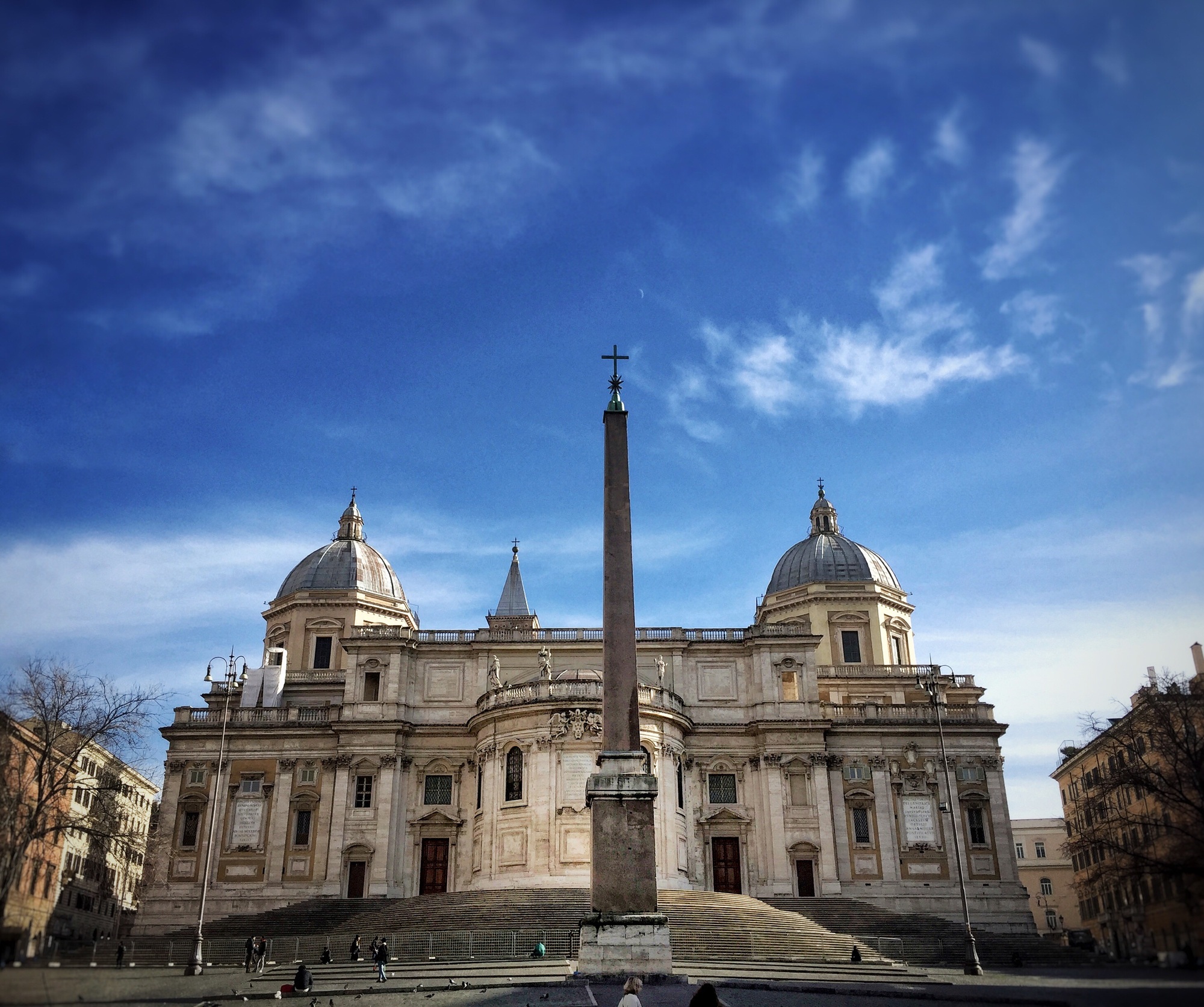 Santa Maria maggiore church in Rome
