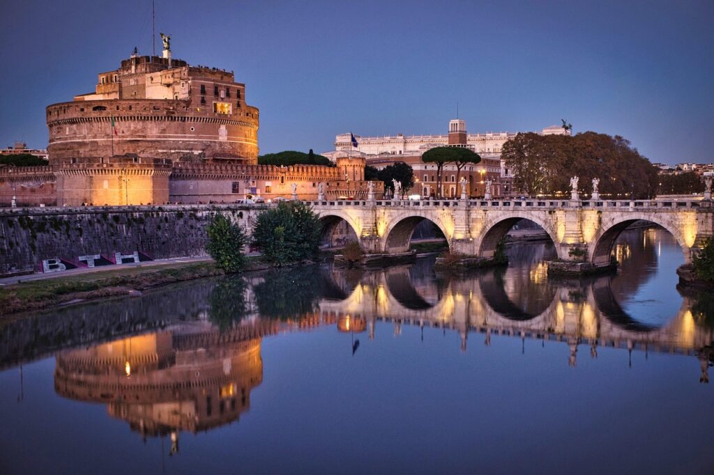 New Year's Eve 2026 in Rome 3 Lights reflections on the Tiber