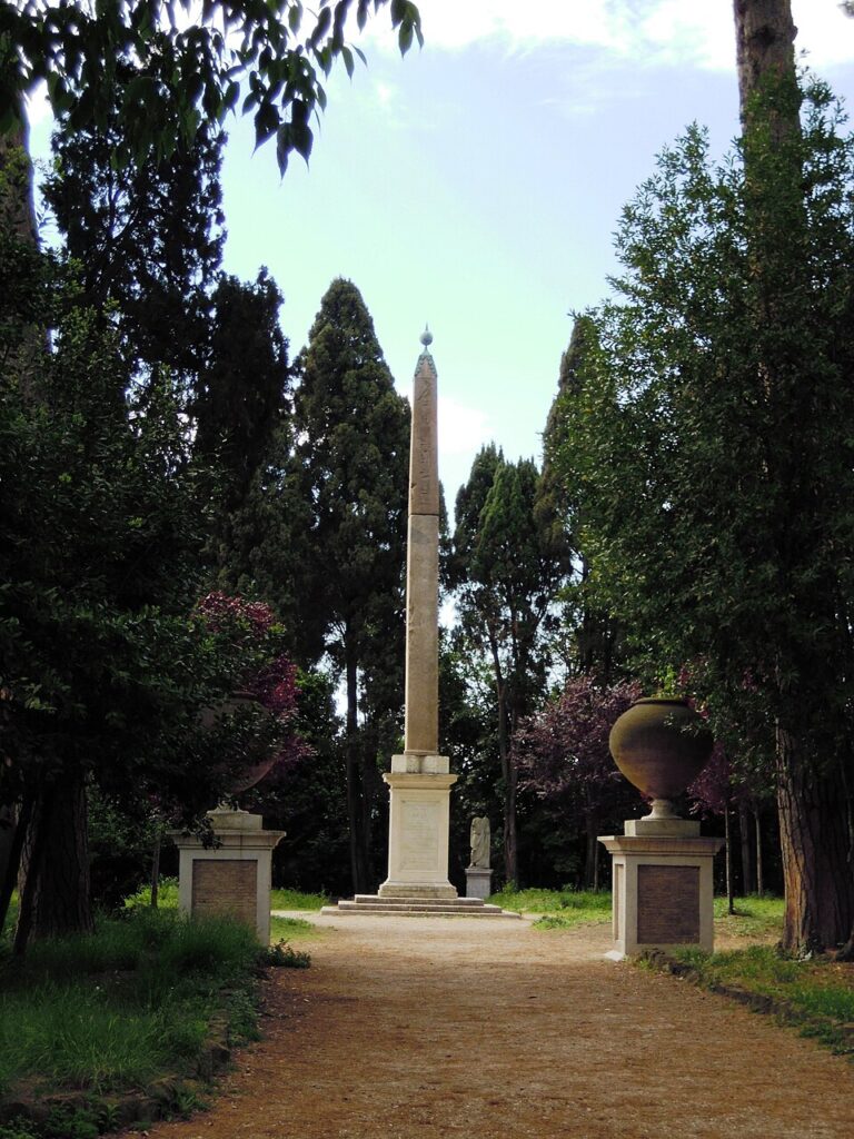 Rome: things to do away from the hustle and bustle 6 960px Roma Villa Celimontana obelisco