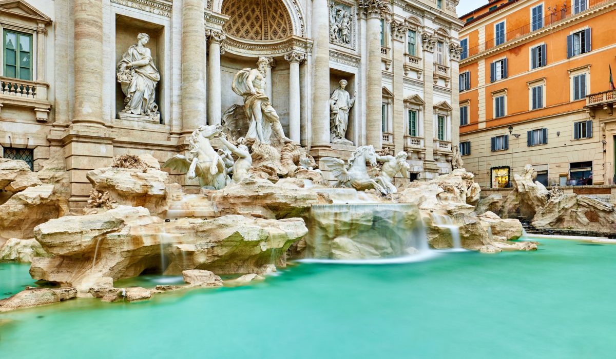 Squares and Fountains of Rome Tour 7 Fountain di Trevi in Rome
