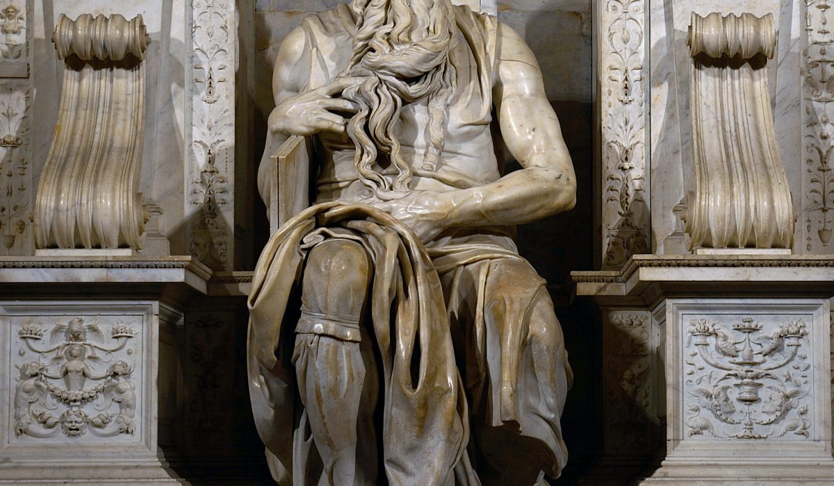 Monti District Tour 7 statua mosè michelangelo